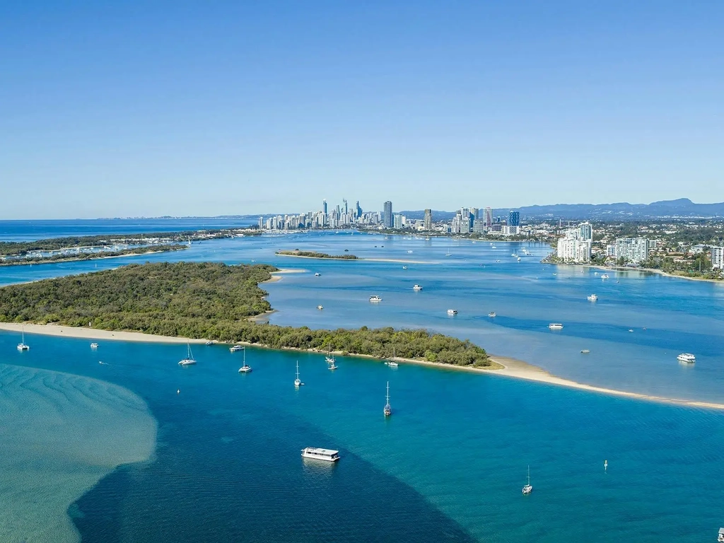 Broadwater aerial view