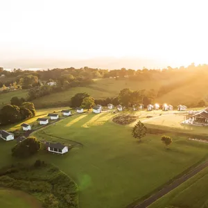 Drone shot of Hazelwood Estate