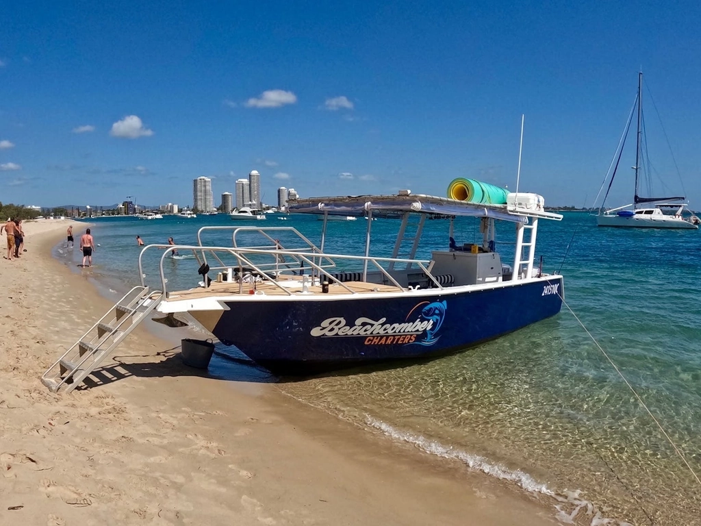 Beached landing Wavebreak