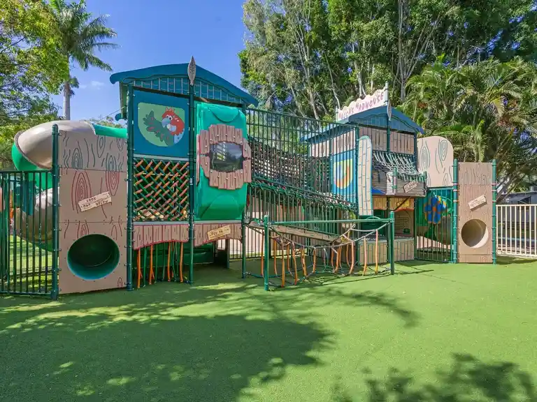 Ashmore Palms' Macca's Madhouse Playground