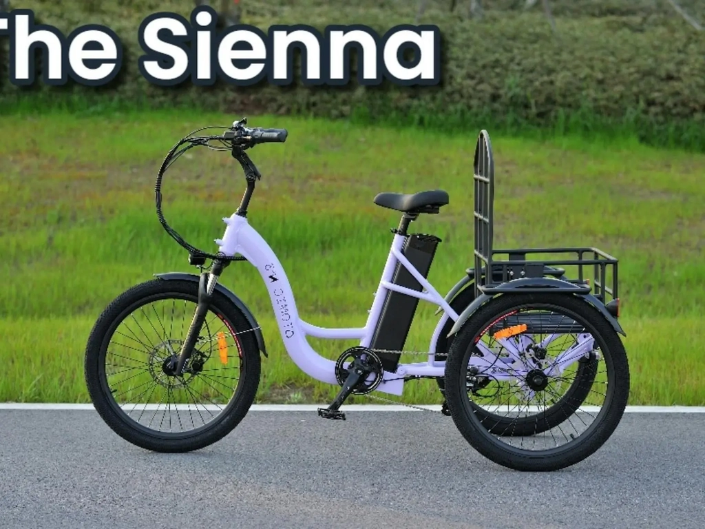 Sienna E-Trike: A lightweight e-trike rental on the Gold Coast . The elegant e-bike alternative.