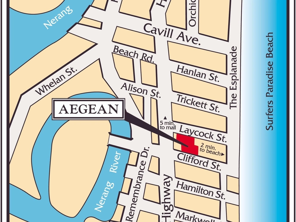 Aegean Aparts in the Heart of Surfers Paradise on the Gold Coast
