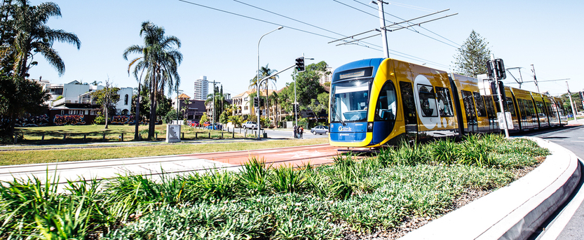 G:Link Gold Coast Light Rail tram