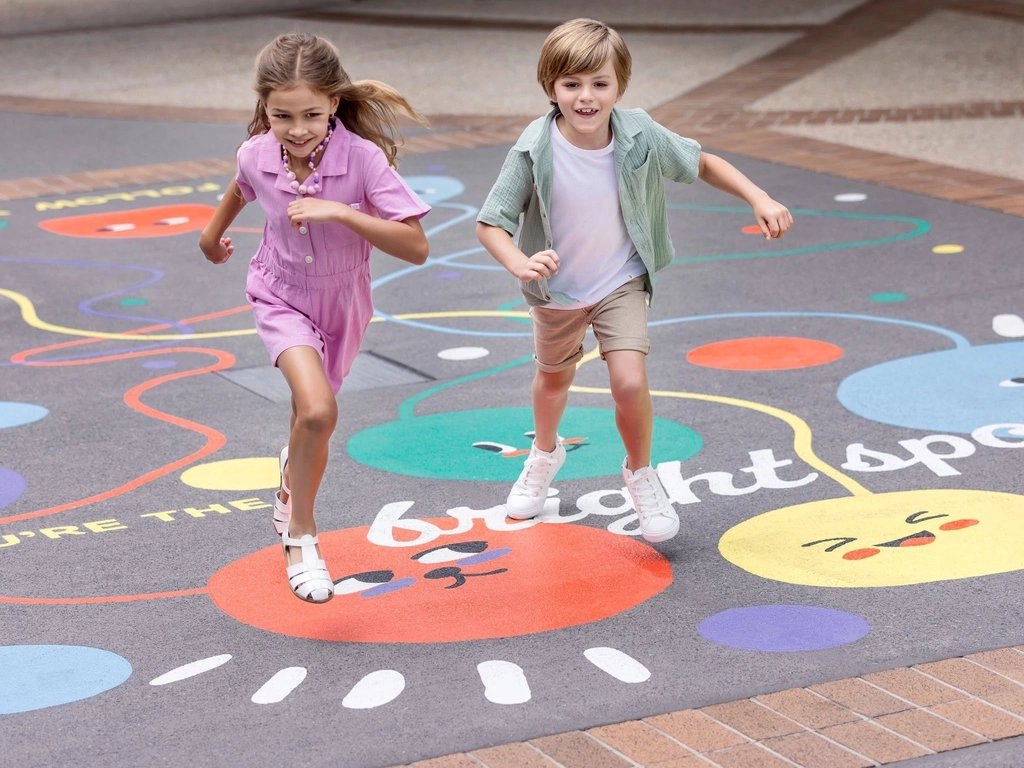 Kids playing at Harbour Town