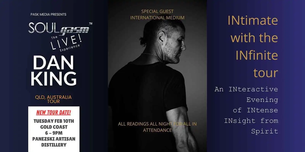 DAN KING The LIVE SOULGASM TOUR | CLOSING SHOW (Gold Coast) Image 1