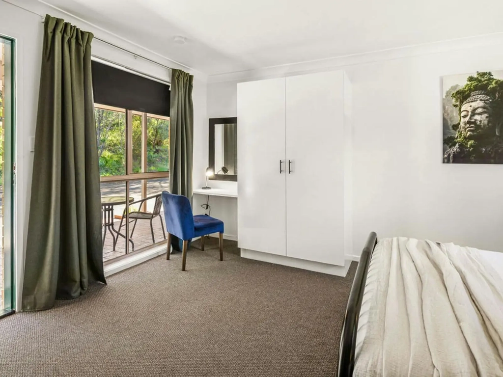 calm, light-filled retreat where comfort meets nature