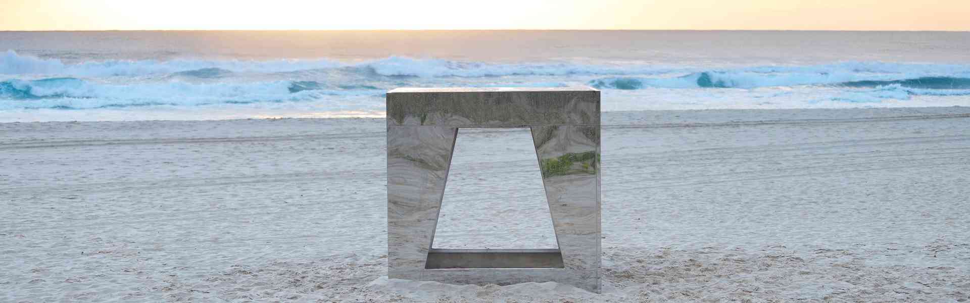'You/Me/Sky/Sea' by Jasmine Mansbridge at Swell Sculpture Festival 2020