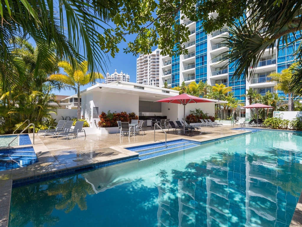 Outdoor Pool at Ocean Pacific Resort