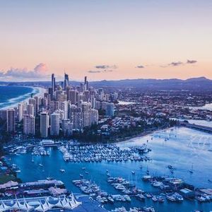 Gold Coast Broadwater aerial