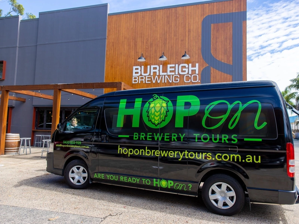 Hop On Brewery Tours van