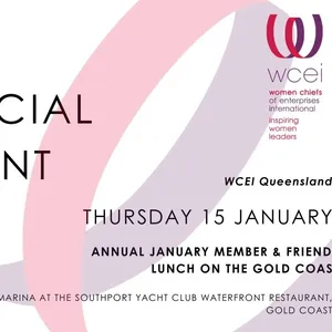 WCEI Queensland: Annual January Gold Coast Lunch Image 1