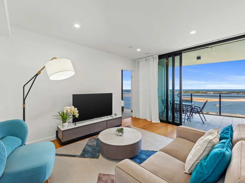 2 Bedroom 2 Bathroom Living Room