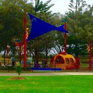 Childrens play equipment at Pratten Park