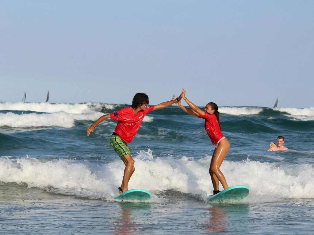 fun learn to surf Gold Coast
