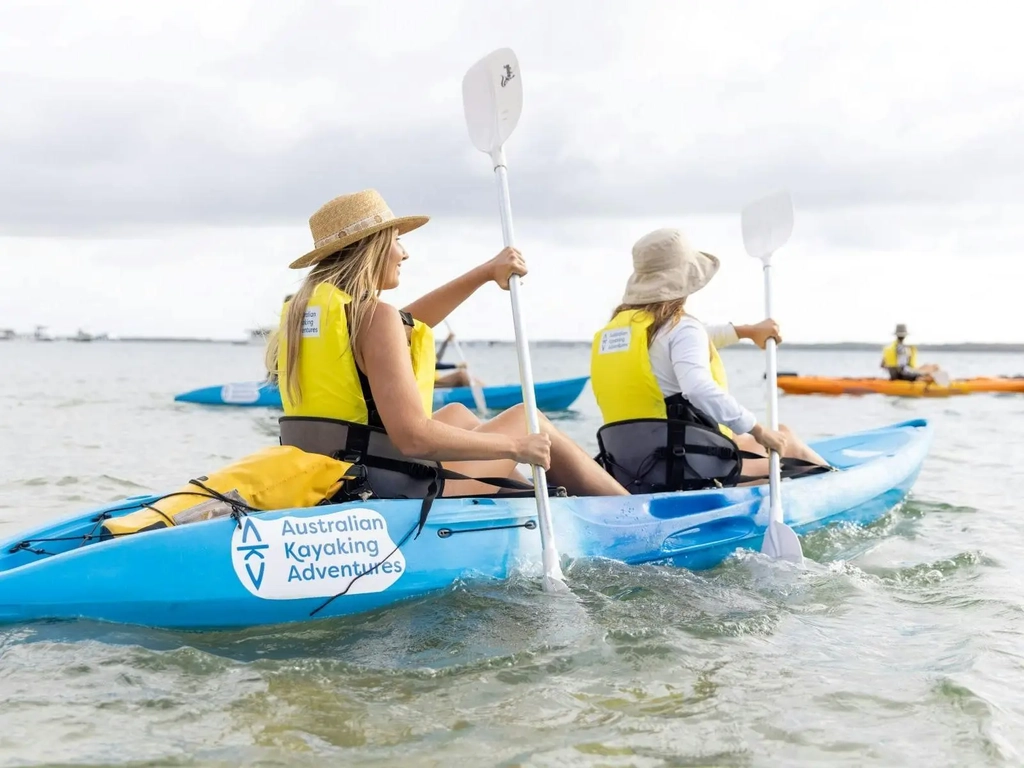 Guests Kayaking