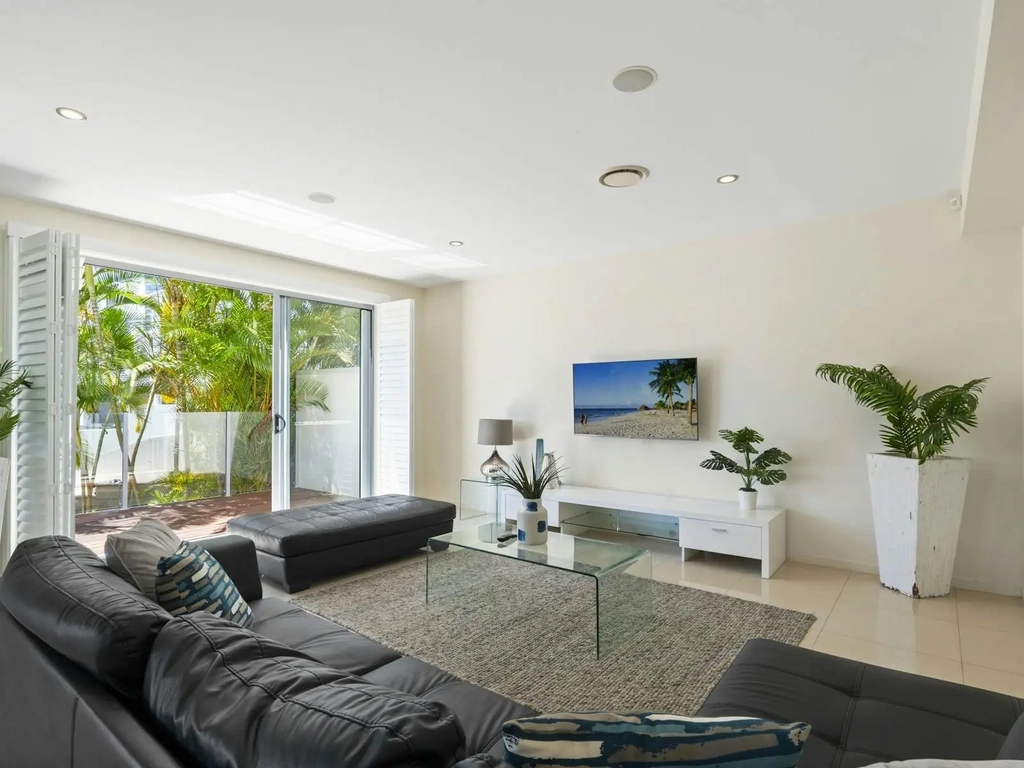 Light and bright lounge area