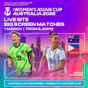 AFC Women’s Asian Cup - Live Site Experience: Australia v Philippines Image 1