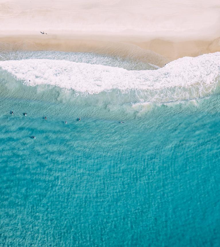 Beach aerial