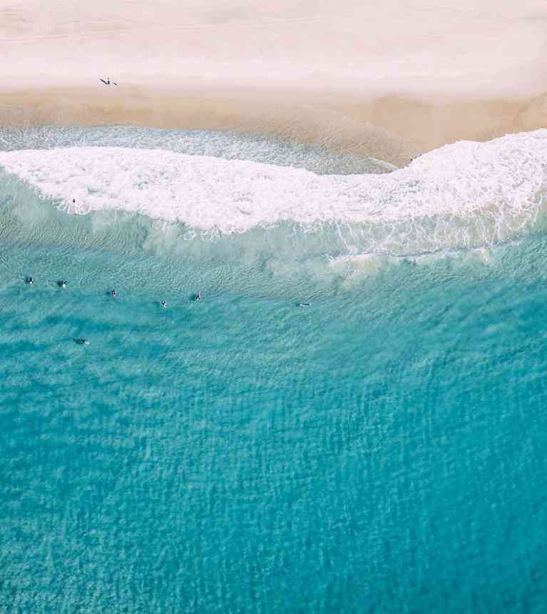 Beach aerial