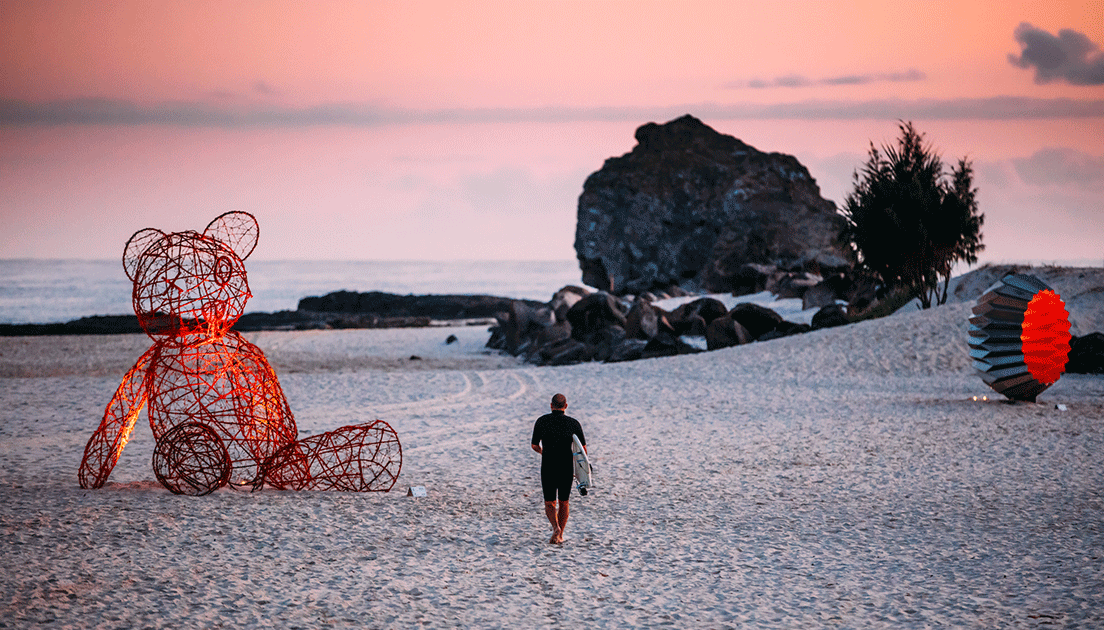 Currumbin Esplanade and Beach