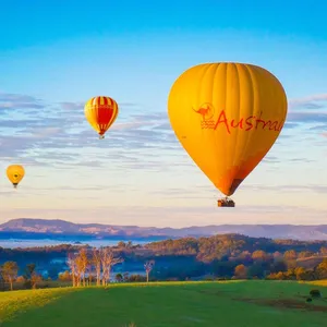 Hot Air Balloon Gold Coast flying over the Gold Coast Hinterland