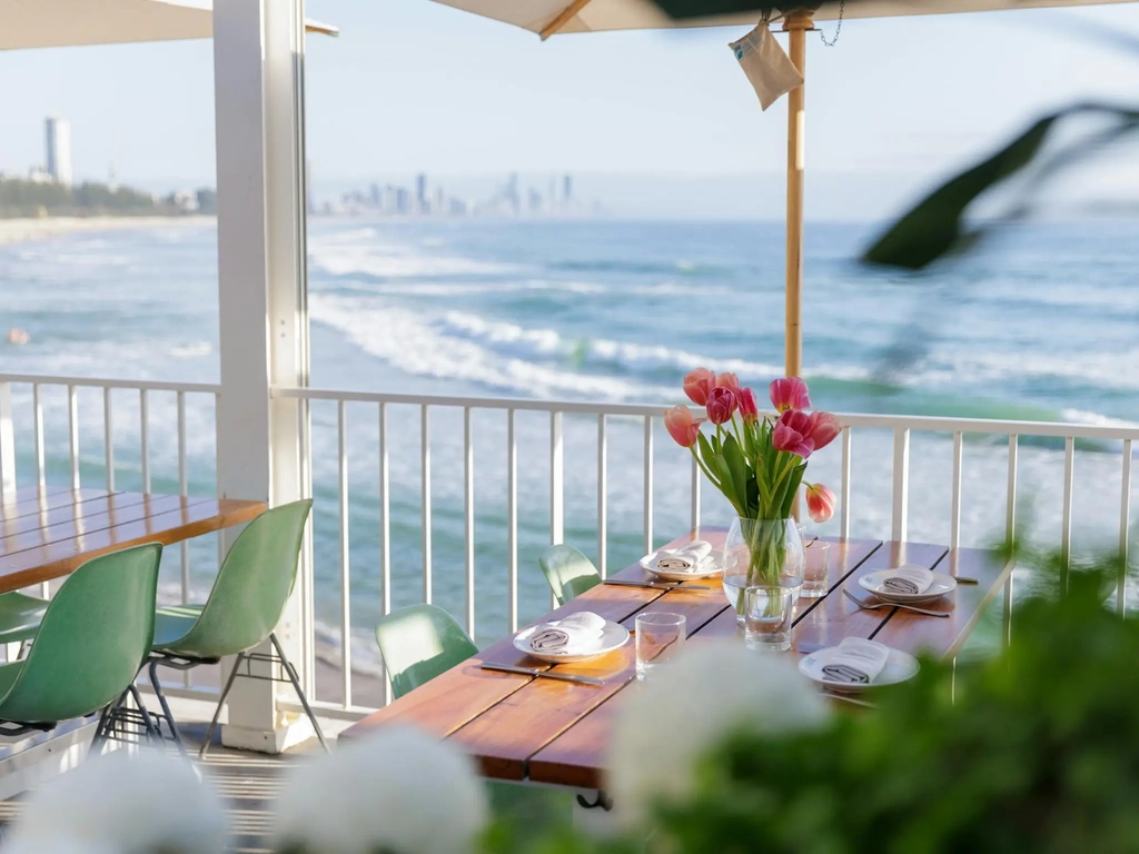 Views of the ocean from the Tropic Terrace
