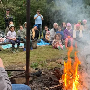 Campfire Cookout and Nature-Play Image 1