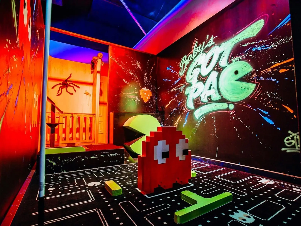 Holey Moley mini golf in Surfers Paradise