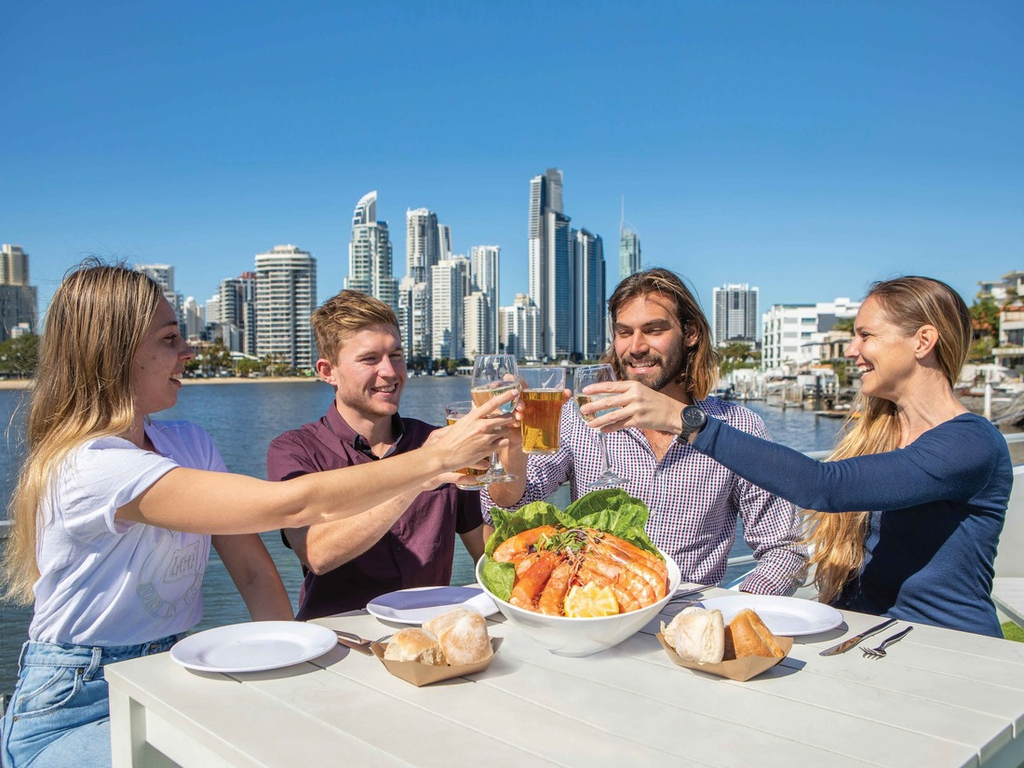 Gold Coast Sightseeing Lunch Cruise with Sea World Cruises