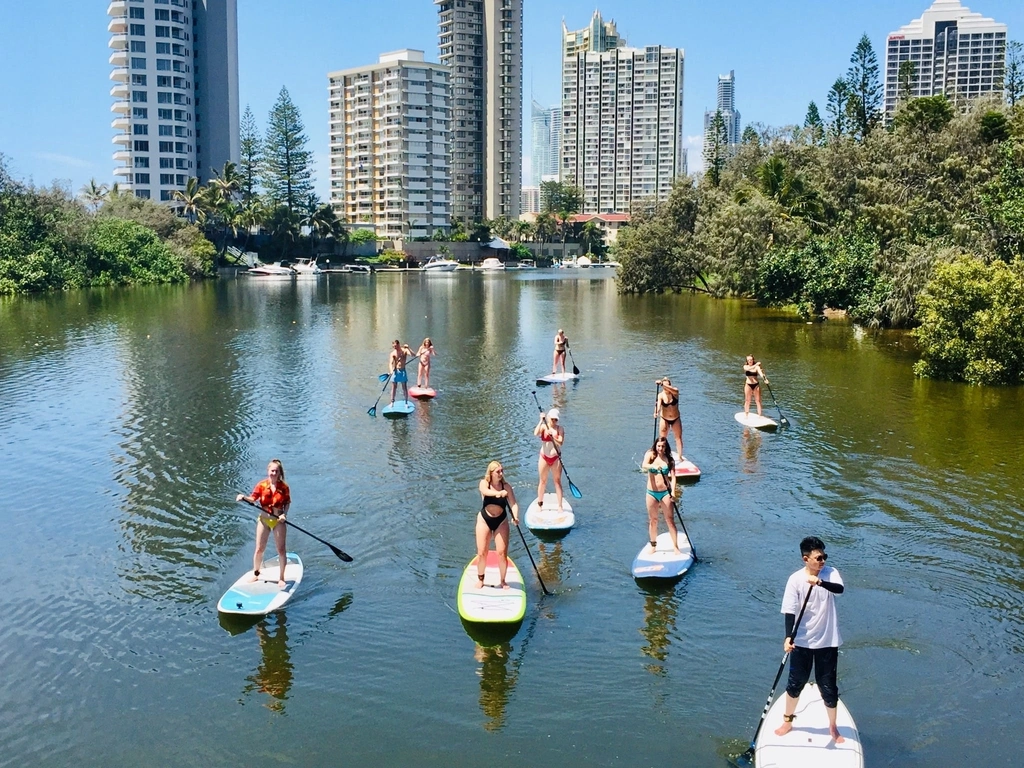 Fun on a SUP