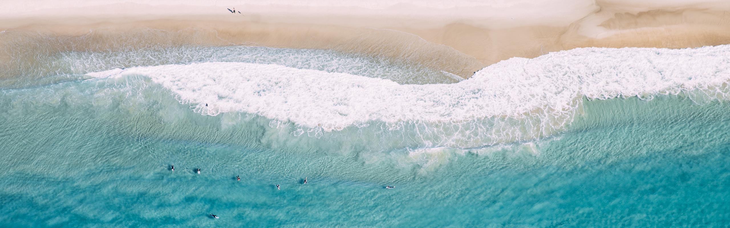 Beach aerial