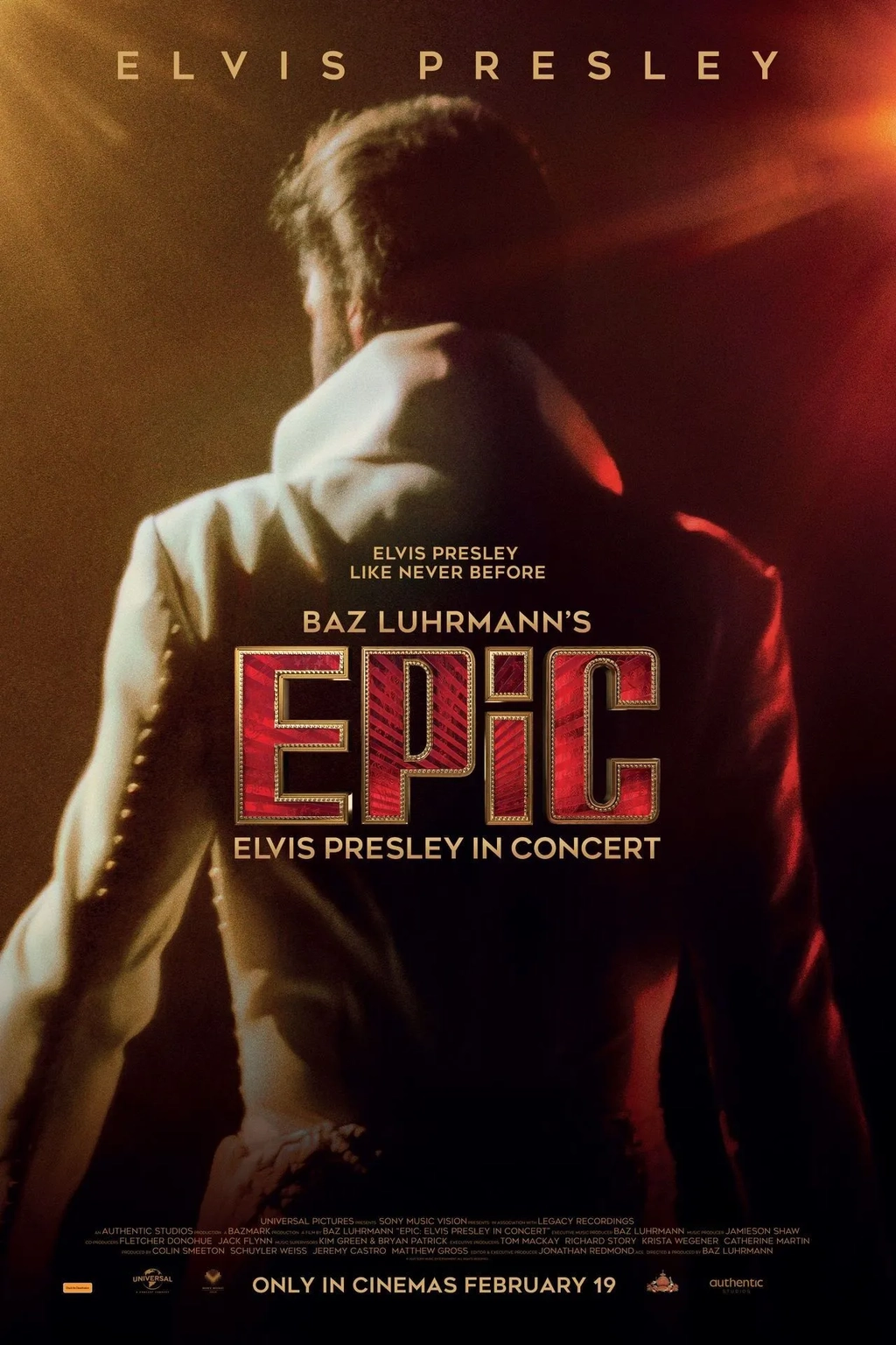 EPIC: Elvis Presley In Concert Image 1