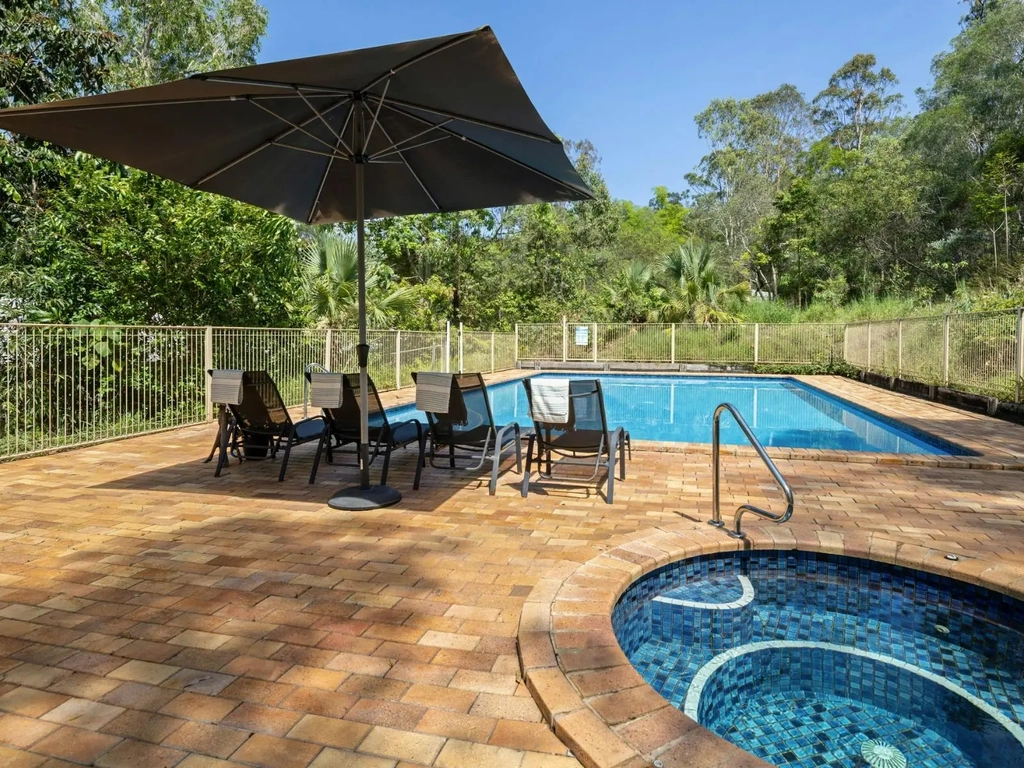 Enjoy an afternoon deep at the pool
