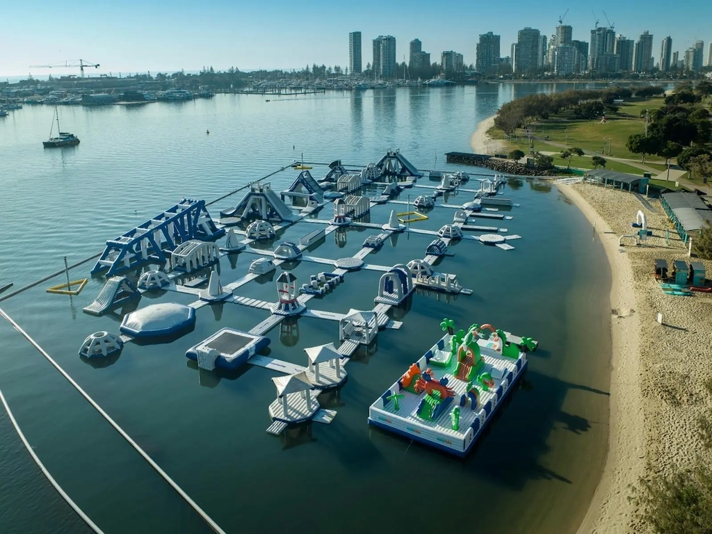 GC Aqua Park Drone Shot