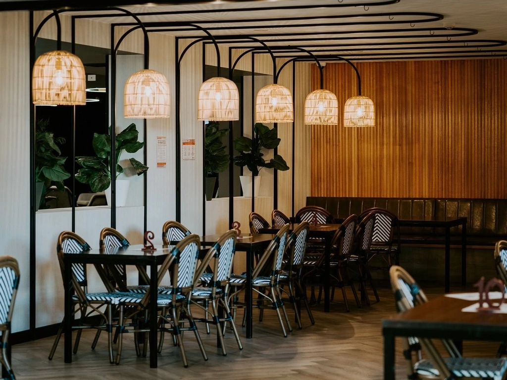 Dining space at The Club at Parkwood Village