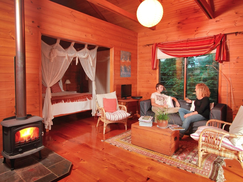 Each Cottage with its own indoor Fireplace