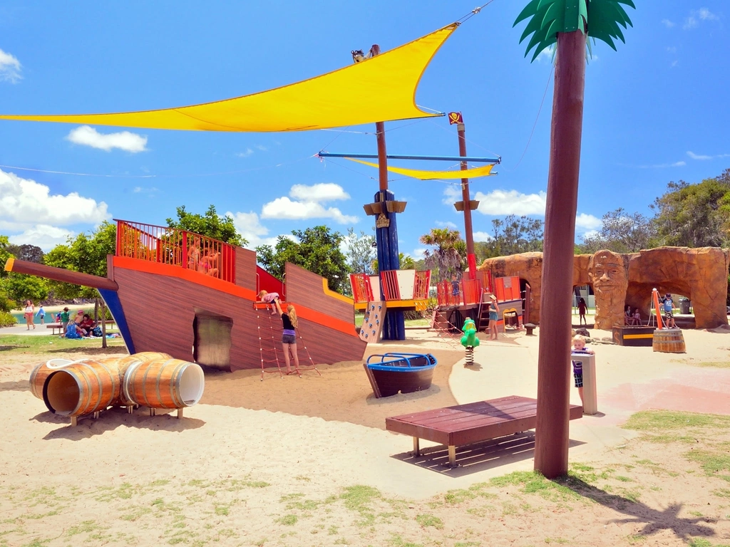 Awesome pirate play park