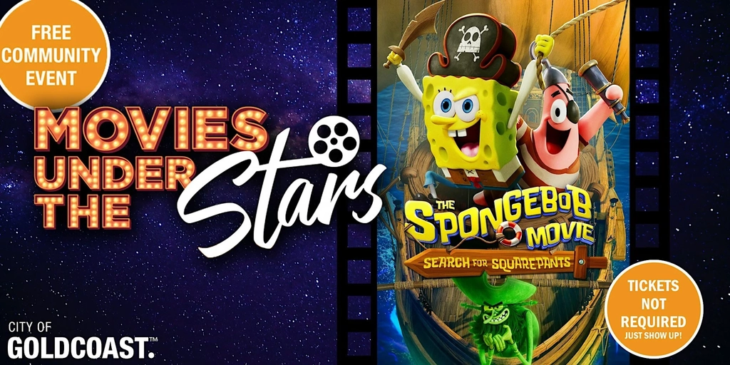 Movies Under the Stars-SpongeBob Movie: Search for Squarepants-Pimpama-Free Image 1