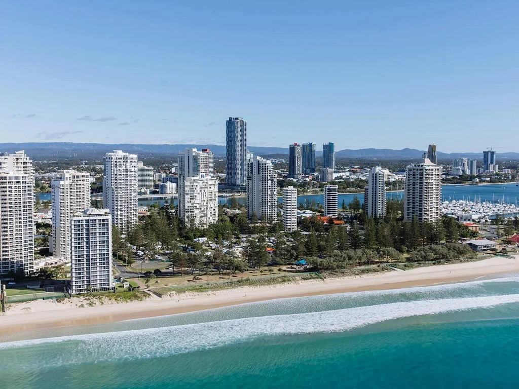 Main Beach aerial