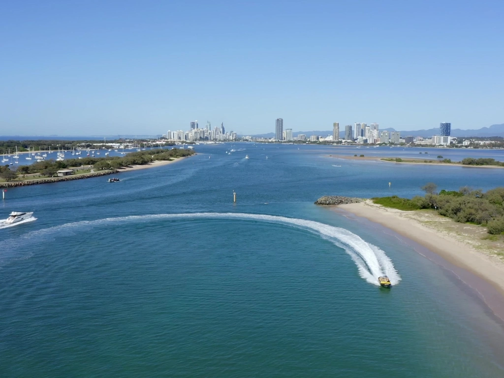 Paradise Jet Boating Gold Coast Broadwater, Sea Way photo