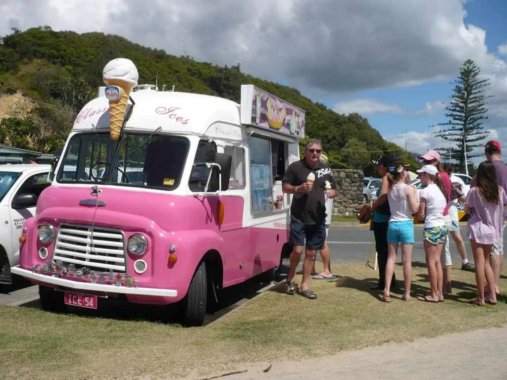 Classic Ice Cream Van