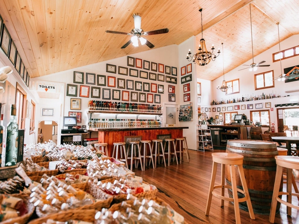 Tasting Room inside view