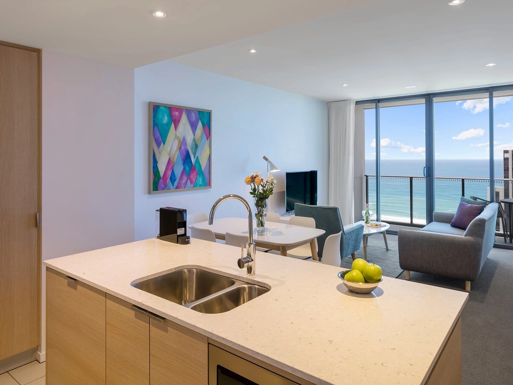 AVANI Broadbeach Ocean View living room