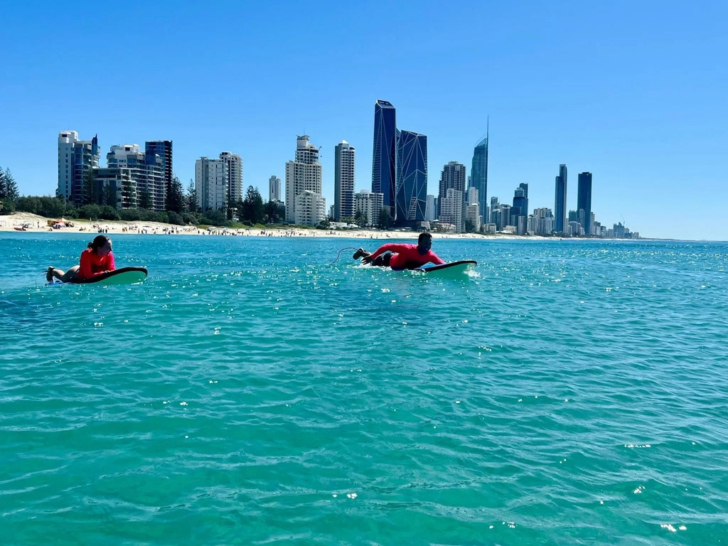 surfing Gold Coast learn to surf