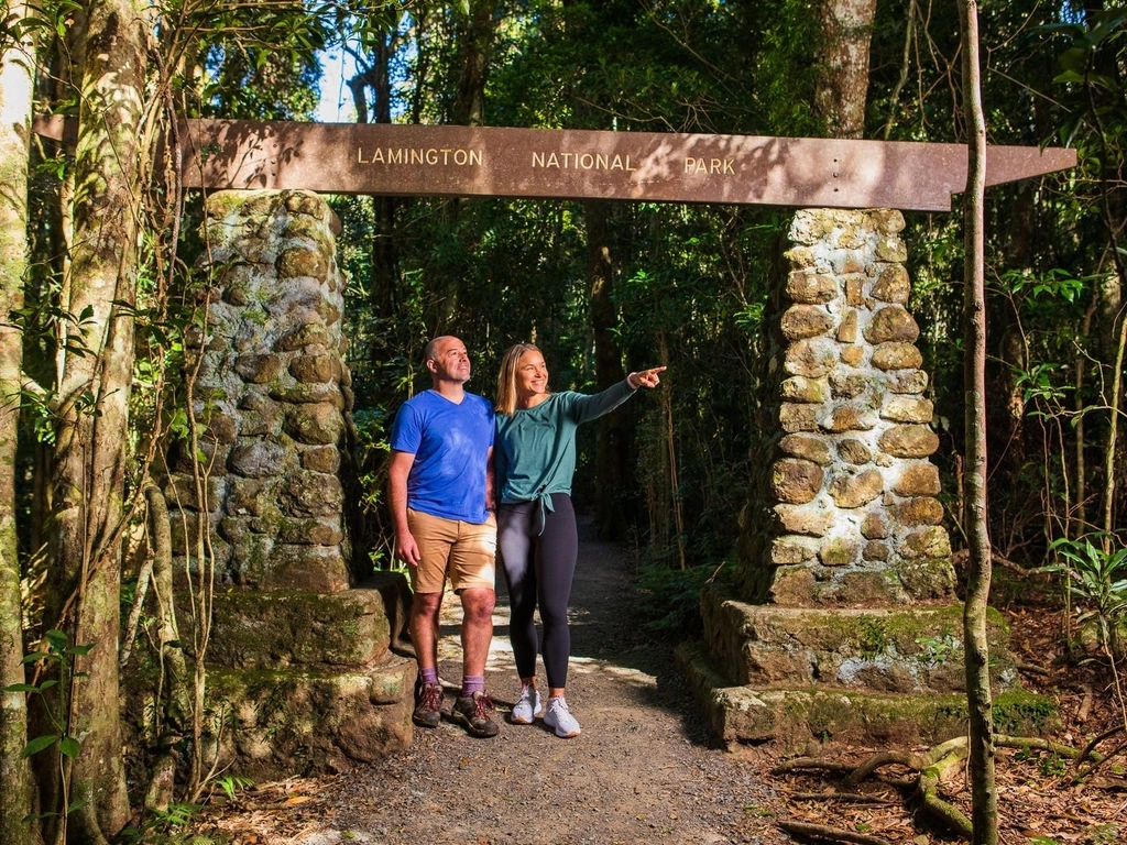 Guests in Lamington National Park