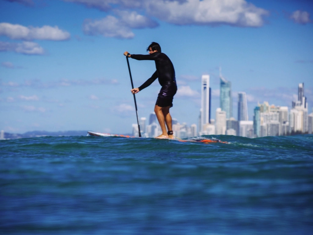 SUP at the Spit